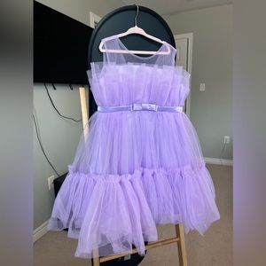 Purple dress for girls